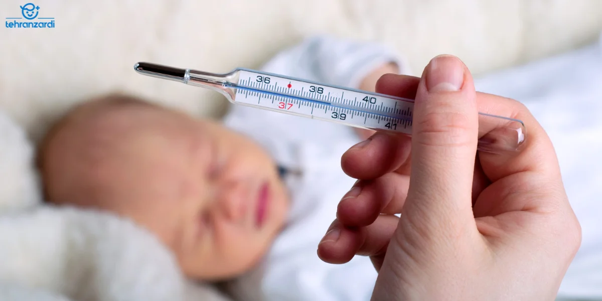 کمک به کاهش تب نوزاد با خاکشیر
